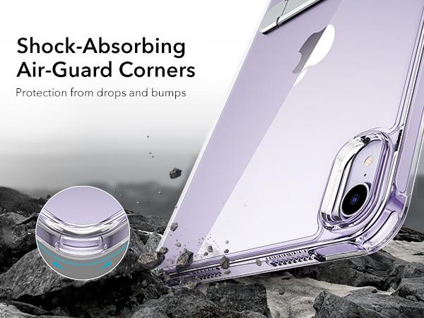 ESR Classic Series Case for iPad mini 6/7, Yellowing Resistant, Hard Back, Thin and Lightweight, Shock and Drop Protection, Supports Pencil Pro and Pencil(USB-C)