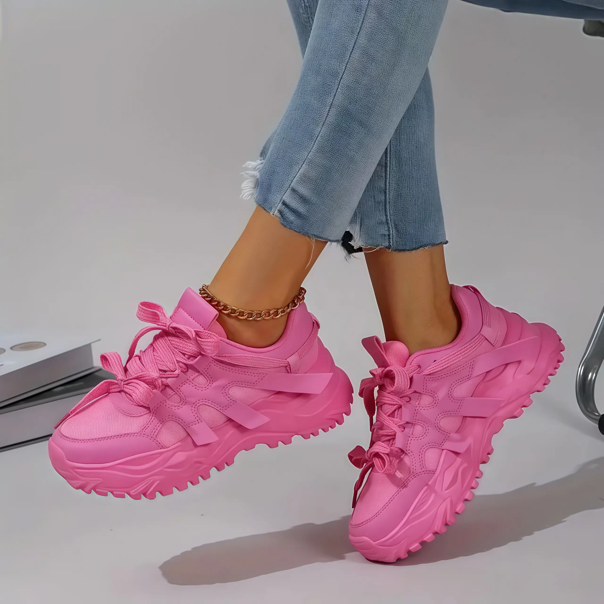 Womens Shoes, Non Work Shoes Women, Athletic Running Shoes, Sporty Look, Sneakers Shoes, Breathable Lightweight Sneakers, Stability Support Shock Absorption, Gym, Jogging, Casual Wear, Gym Shoes, Women Shoes sgs
