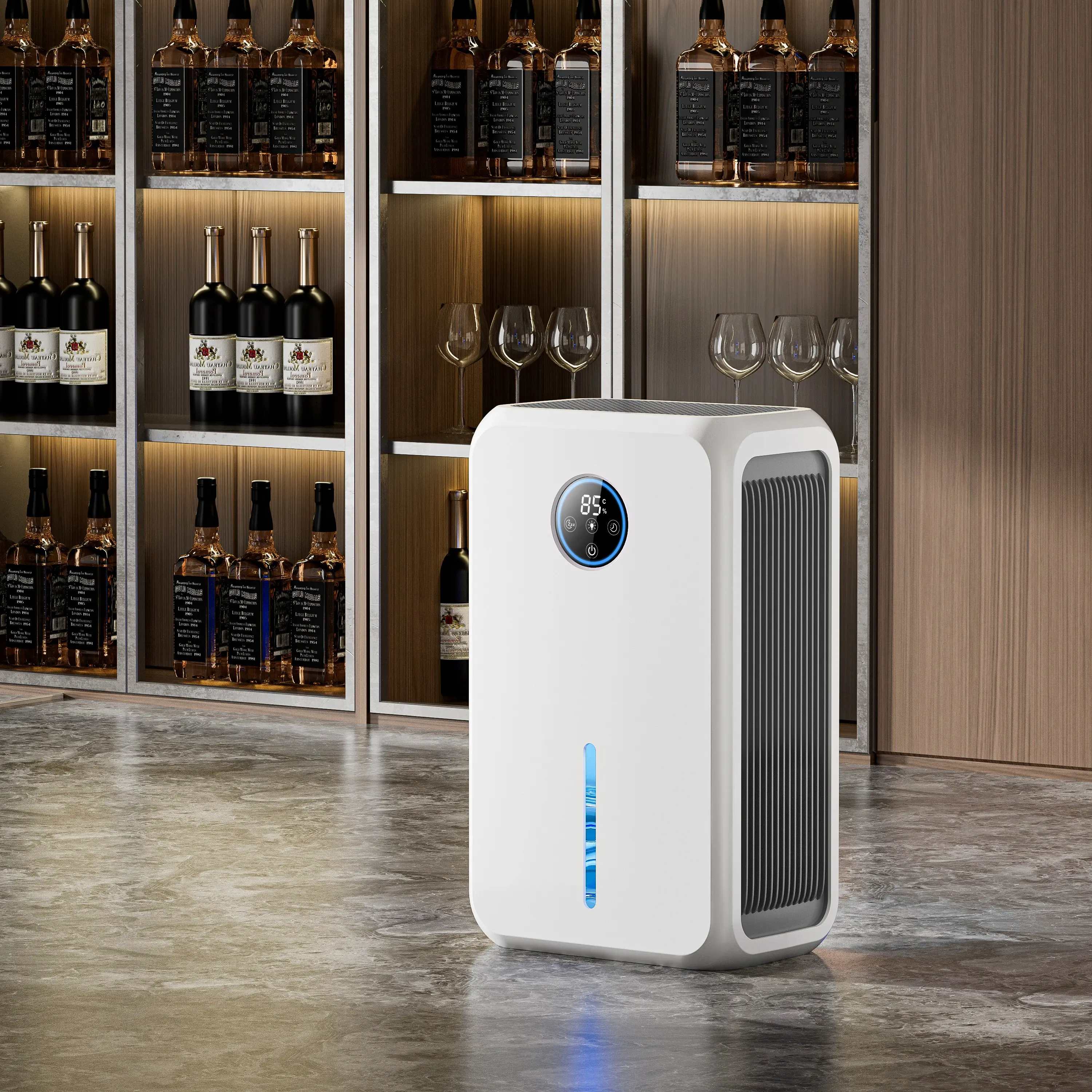 Household Multifunction Quiet Dehumidifier - Silent Moisture-Absorbing Air Purifier Household Appliance for Home Use, Household Appliances
