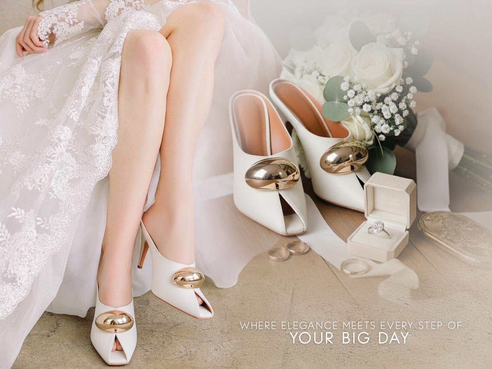 CYNLLIO Stiletto Heels for Women Peep Toe Heeled Mules Sandals Pointed Toe Pumps High Heeled Sandals Fashionable Metal Decor Jewel Comfortable Slip On Sandals Elegant Office Casual Wedding Dating Spring Casual Shoe