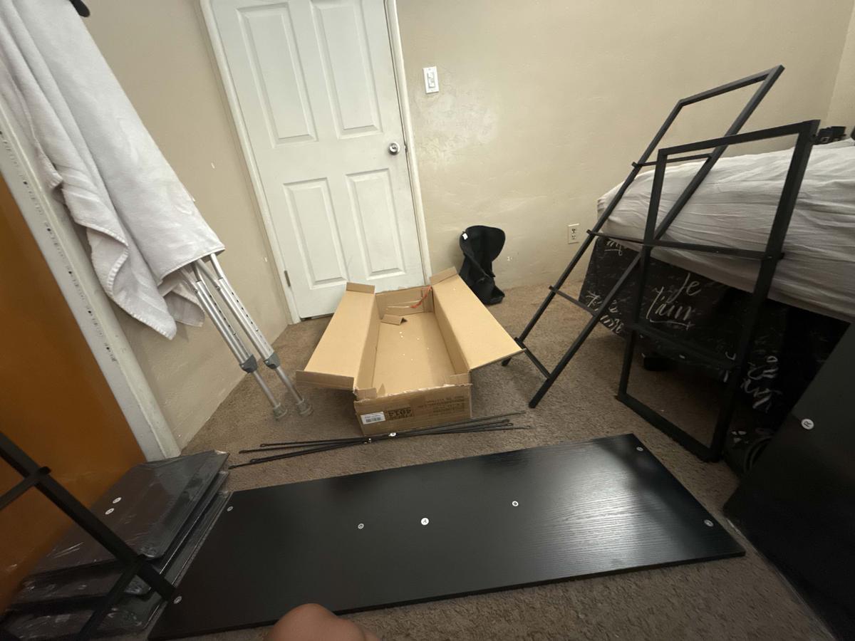 Item: Black  Wood  Grey