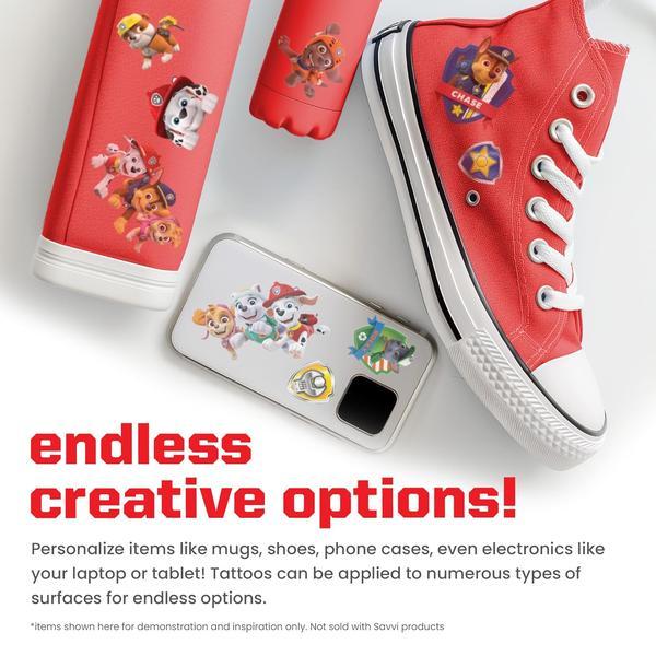 Temporary Tattoos for Kids – 50 Pack Made in USA with Certified Safe Ink, Bulk Birthday Party Favors & Temporary Tattoo Stickers for Boys & Girls