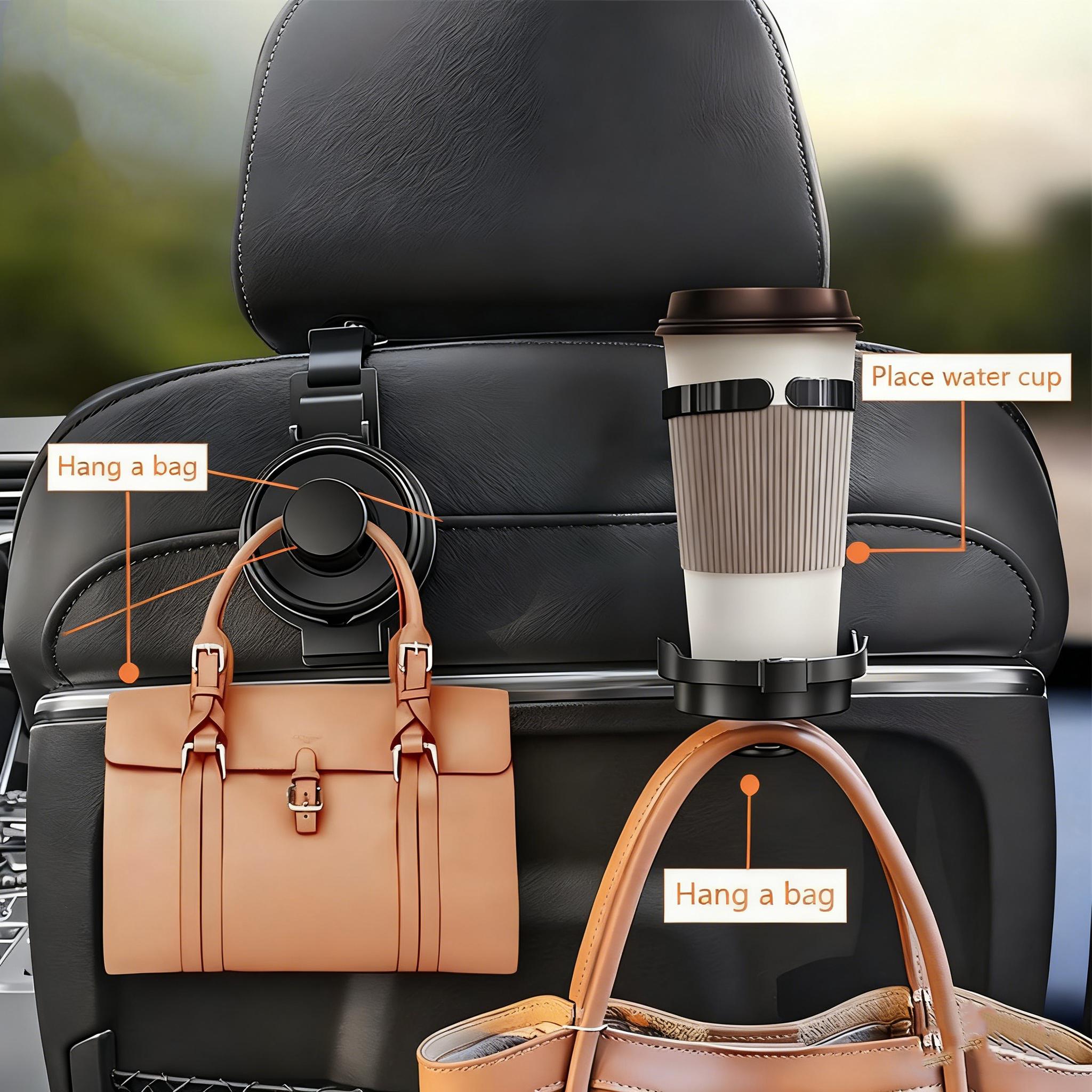 2PC adjustable car cup holder, multi-functional car cup holder hanging extender, suitable for beverage storage rack of all kinds of vehicle models, interior accessory/storage wonder, ideal gift for festivals