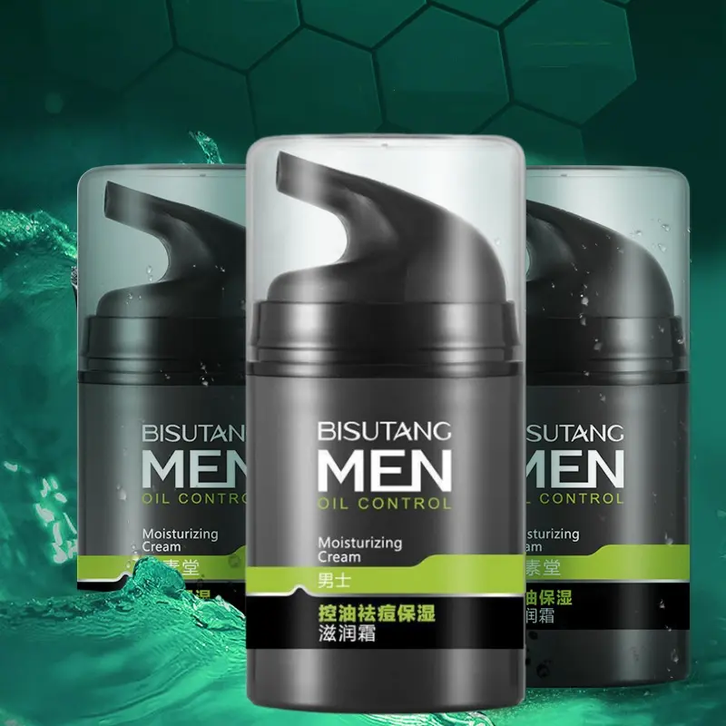 2 bottles of Men's Moisturizing Cream, providing moisturization, Moisturizirg Skin Care,hydration, oil control, and cleansing. Suitable for all seasons