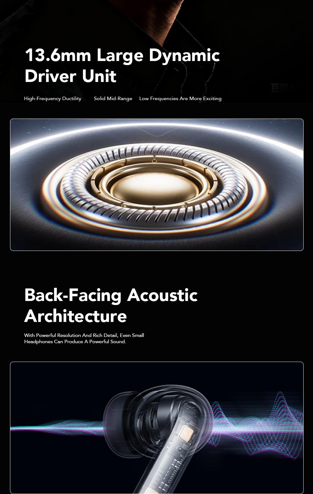 MINISO MS110 Adjustable lighting Eabuds, ANC Noise Cancellation Headphones,Bluetooth 6.0, 3 Noise Reduction Modes, True Wireless In-Ear Earphones sport Audio Earbuds audifonos bluetooth wireless headphones