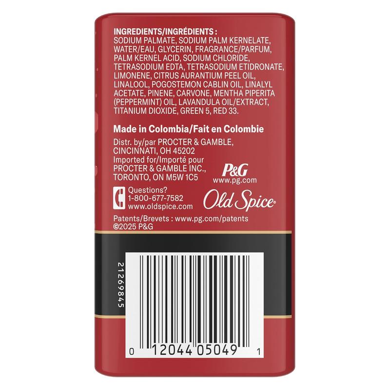 Old Spice Bar Soap for Men, Deodorizing, Feel Fresh & Deep Clean, Invigorating Lather, Swagger with Lime + Cedarwood Scent, 3.17 oz (4 Count)