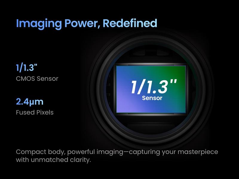 Xtra Edge Pro Action Camera, 4K Vlogging Camera with 1/1.3'' Sensor, 65ft Waterproof, Night View & Stabilization for Cycling, Diving, Sports Shooting