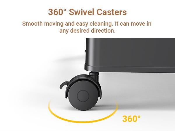 Broview V40 464Qt/600Qt/800Qt Large Stackable Storage Bins with Lid & Wheels, Extra Large Stackable Storage Bins with Dividers,19"D Closet Organizers and Storage Cabinet Shelves Collapsible Box for Home Kitchen