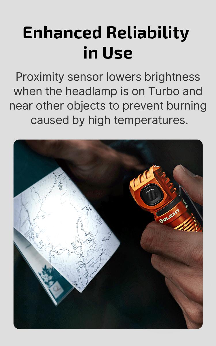 OLIGHT Perun 3 Headlamp 3000 Lumens White Light and Red Light OLIGHT Perun 3 Headlamp 3000 Lumens White Light and Red Light