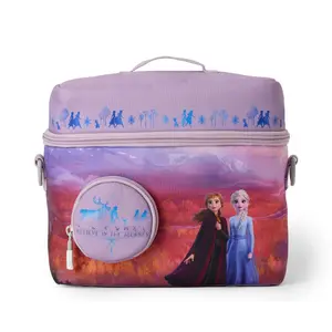 Tonies Disney Frozen Listen & Go Bag - 9"x7.75"x5.25" Travel Storage for Toniebox, Headphones, Charging Station & Tonies - Safe Padded Design for Kids Ages 3+