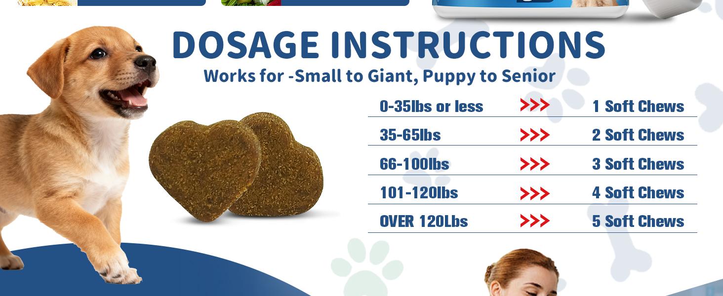 【Upgraded Formula】Petrivium Probiotic Chews for Dogs (All Ages, 24 Months Shelf Life) - 120ct Jumbo Size Chicken Flavor, Pumpkin-Infused Topper with Colostrum Fish Oil, Helps Ease Paw Licking, Supports Allergy Relief, Gut & Immune Health