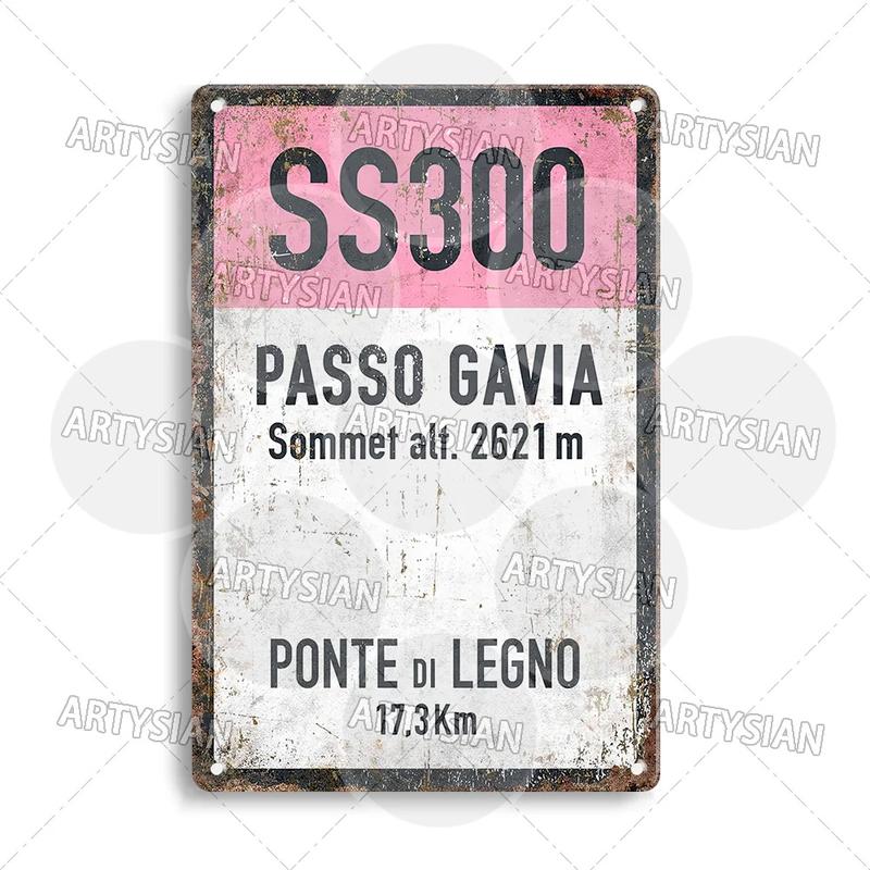 Support customization based on provided images Tour de France Cycling Metal Sign Landmark Plaque ALPE d'HUEZ Col D'Aubisque Col du Granon Peyresourde d'IZOARD l'ISERAN BONETTE