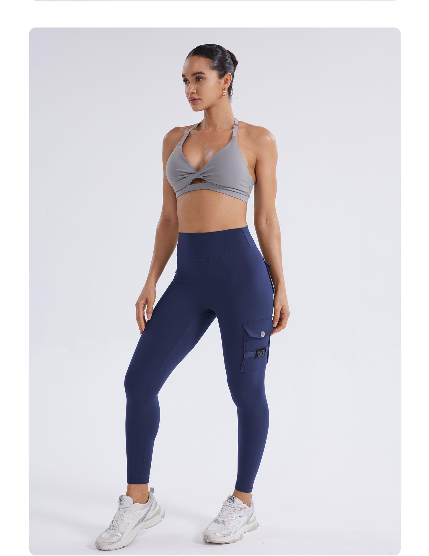 YEOREO CoreFlex Workout Cargo Leggings with Pockets for Women Hidden Scrunch Butt Lifting Leggings Gym Yoga Pants SpringStatements