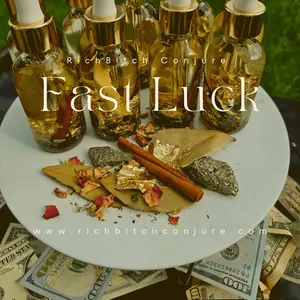 Rich Bitch Conjure's Fast Luck Money Oil