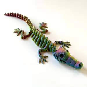 Flexible Crocodile - 3D Printed Articulating Flexible Crocodile - 3D Printed Articulating