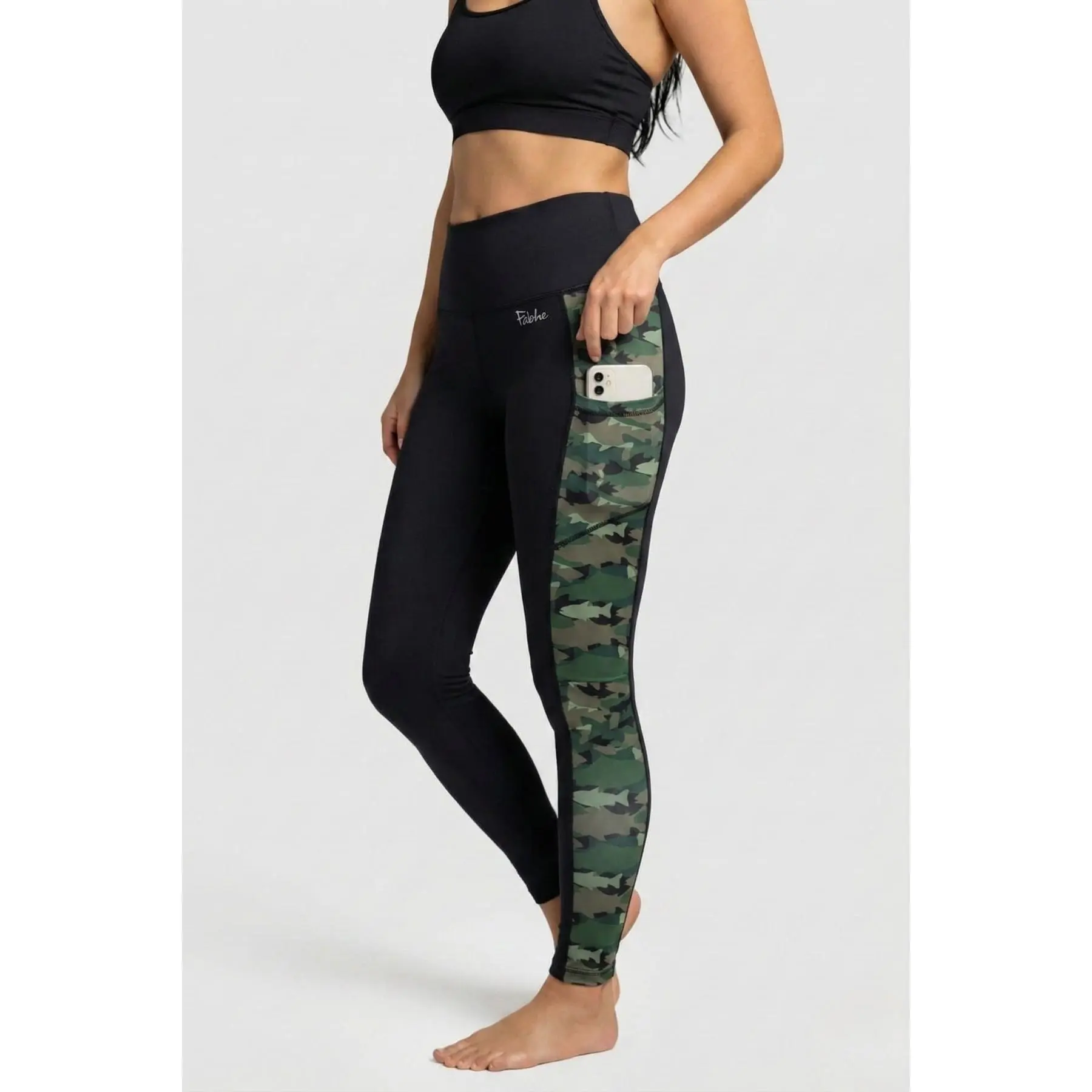 Fish Camo Pocket Leggings
