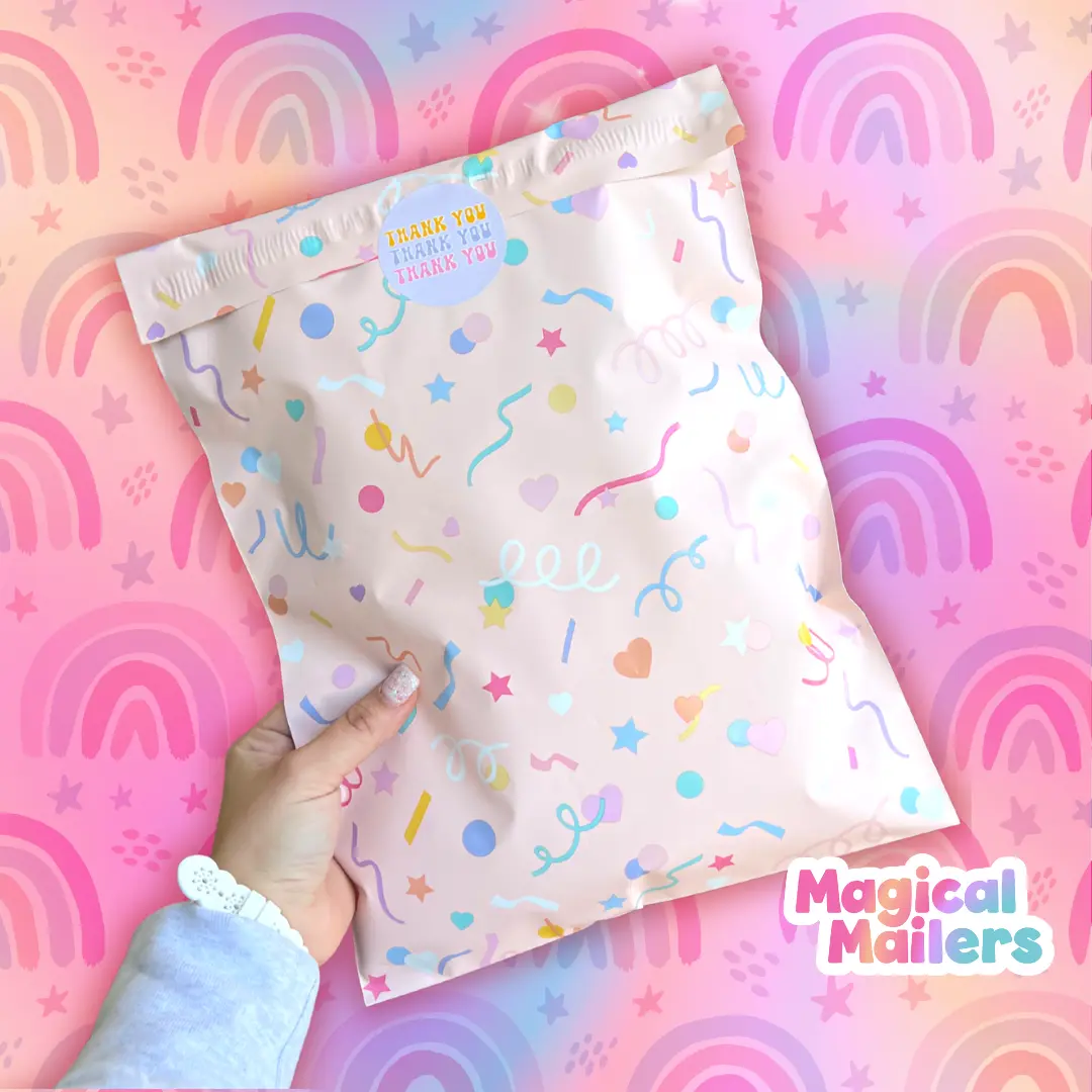 Cue the Confetti Poly Mailer Cue the Confetti Poly Mailer