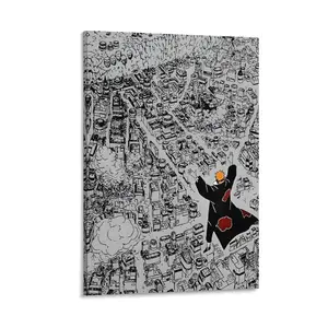 Naruto Shippuden Poster - Pain Poster Printable Anime Poster Printable Wall Art Decor Room