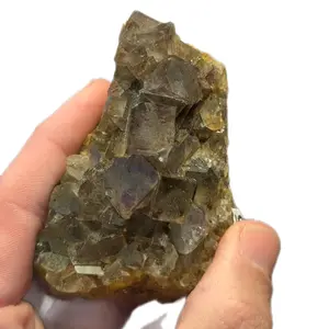 Golden +purple Fluorite (Spain) 95