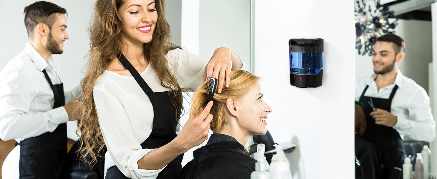 XL 600ml Wall-Mounted Automatic Soap Dispenser - Touchless IR Sensor, Mess-Free & 1-Year Battery Life SVAVO