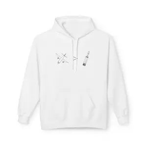 Airplanes over Rockets Hoodie