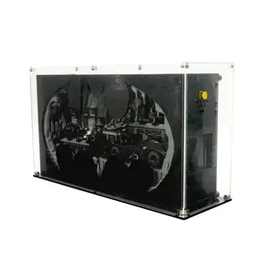 Clear Acrylic Display Case Compatible with LEGO® 76252 DC Batcave Shadow Box - Set Not Included