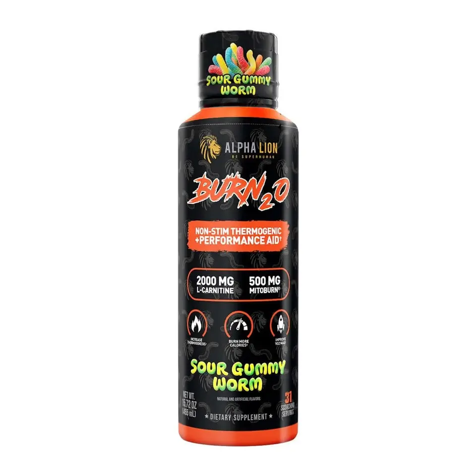 Alpha Lion Burn 2.0 Dietary Fitness Supplement - Pre-Workout Formula, 31 Servings