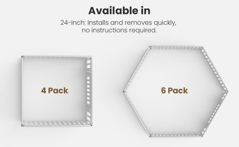 Plastic Pet Playpen, Durable Puppy Playpen with Lockable Door and Non-Slip Bottom, Portable Indoor Outdoor Puppy Pen