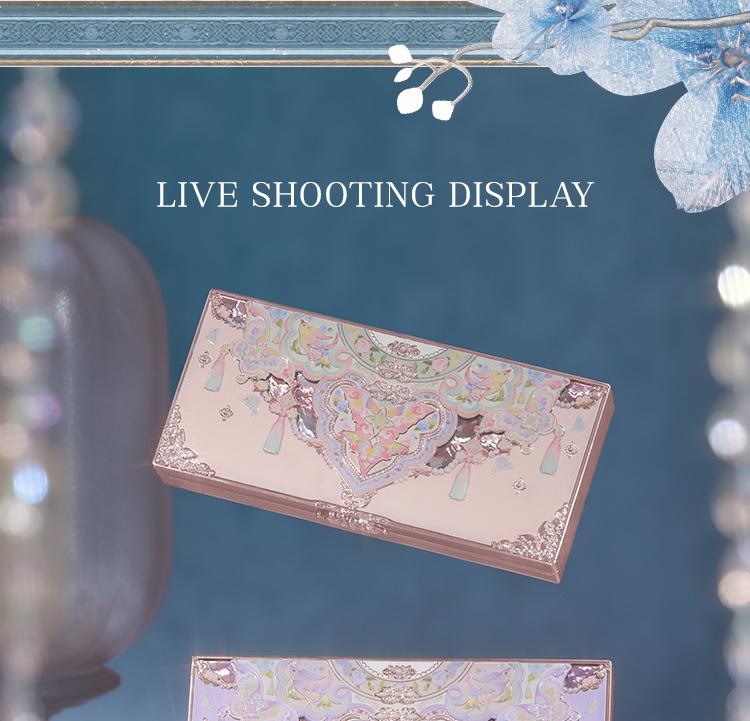 Flower Knows Butterfly Cloud Collar Collection Embossed Six-Color Makeup Palette