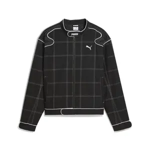 PUMA Mens Future Archive Racer Jacket Athletic Outerwear Casual - Black