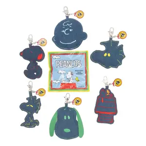 Whatever Makes You Happy Peanuts 75th Anniversary Mystery Bag Padded Denim Character Bag Charms