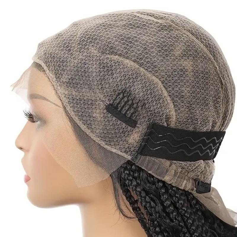 36 inch HD full lace braided wig for women triangle knotless box braided wig synthetic lace braided wig braided wig 36 inch HD full lace braided wig for women triangle knotless box braided wig synthetic lace braided wig braided wig