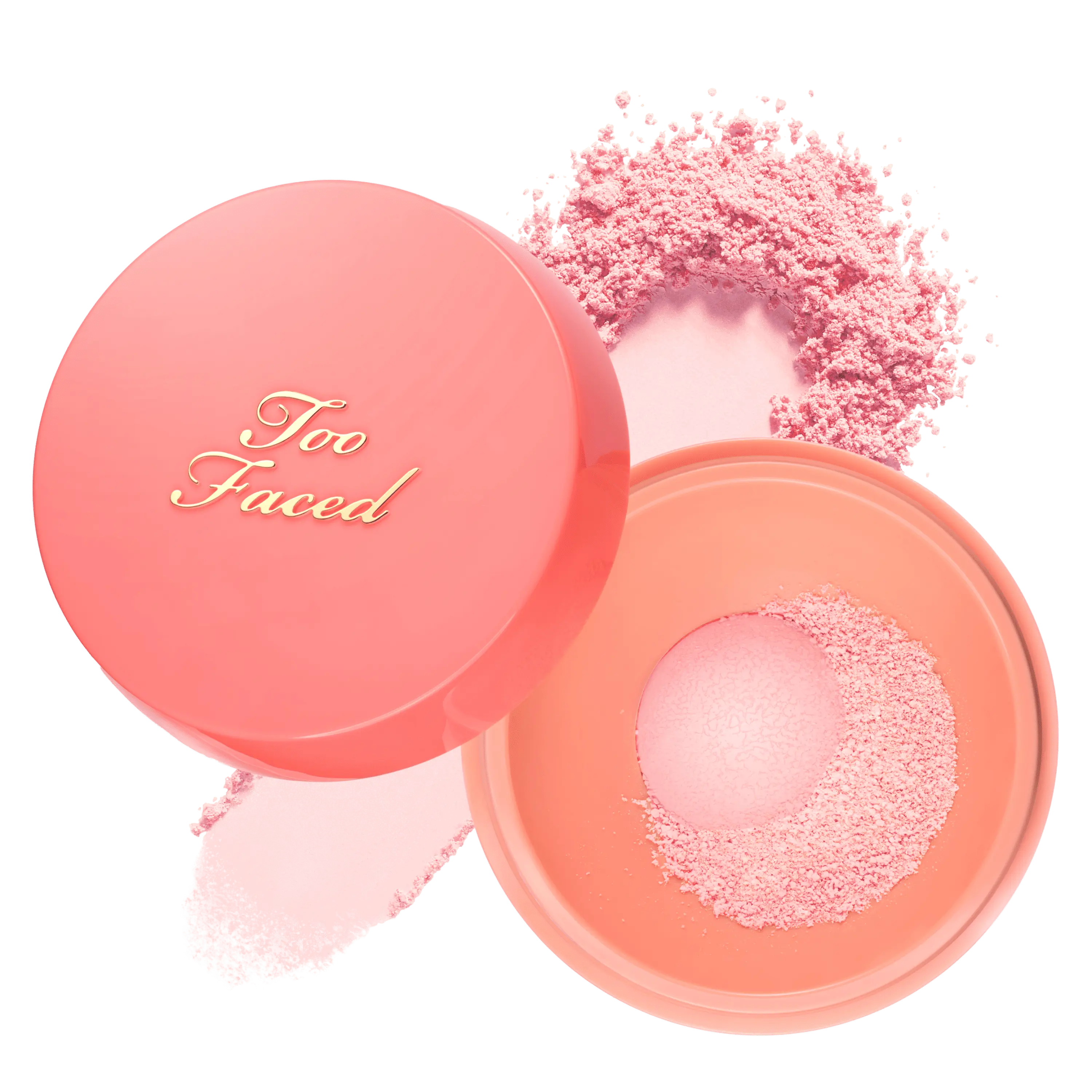 NEW Too Faced Peach Perfector Loose Setting Powder - 24 Hours, Lightweight, Translucent, Brightening & Blurring