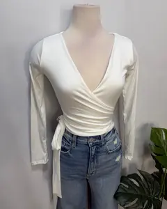 Perla Tie Top (White)