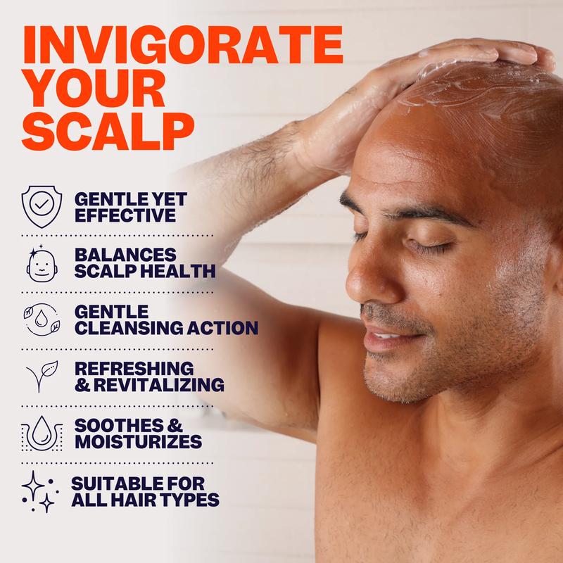 FREEBIRD Detoxifying Scalp Cleanser - 3 FL OZ Gentle Daily Cleanser for Healthy Scalp with Sandalwood - Deep Cleansing Formula & Nourishing Ingredients - Haircare Shampoo Conditioner