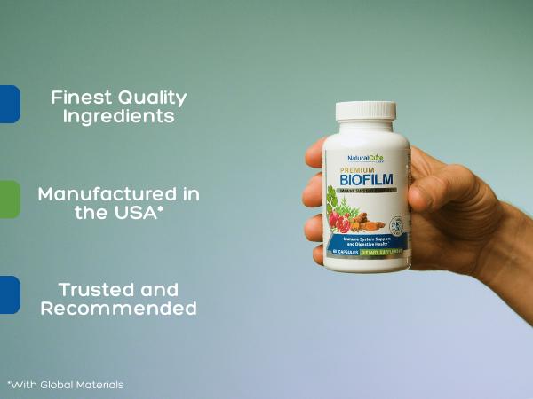 Biofilm Immune Complex – 60 Vegan Capsules with Turmeric, NAC & Botanicals for Immune & Digestive Support Healthcare Fitness Biofilm Immune Complex – 60 Vegan Capsules with Turmeric, NAC & Botanicals for Immune & Digestive Support Healthcare Fitness