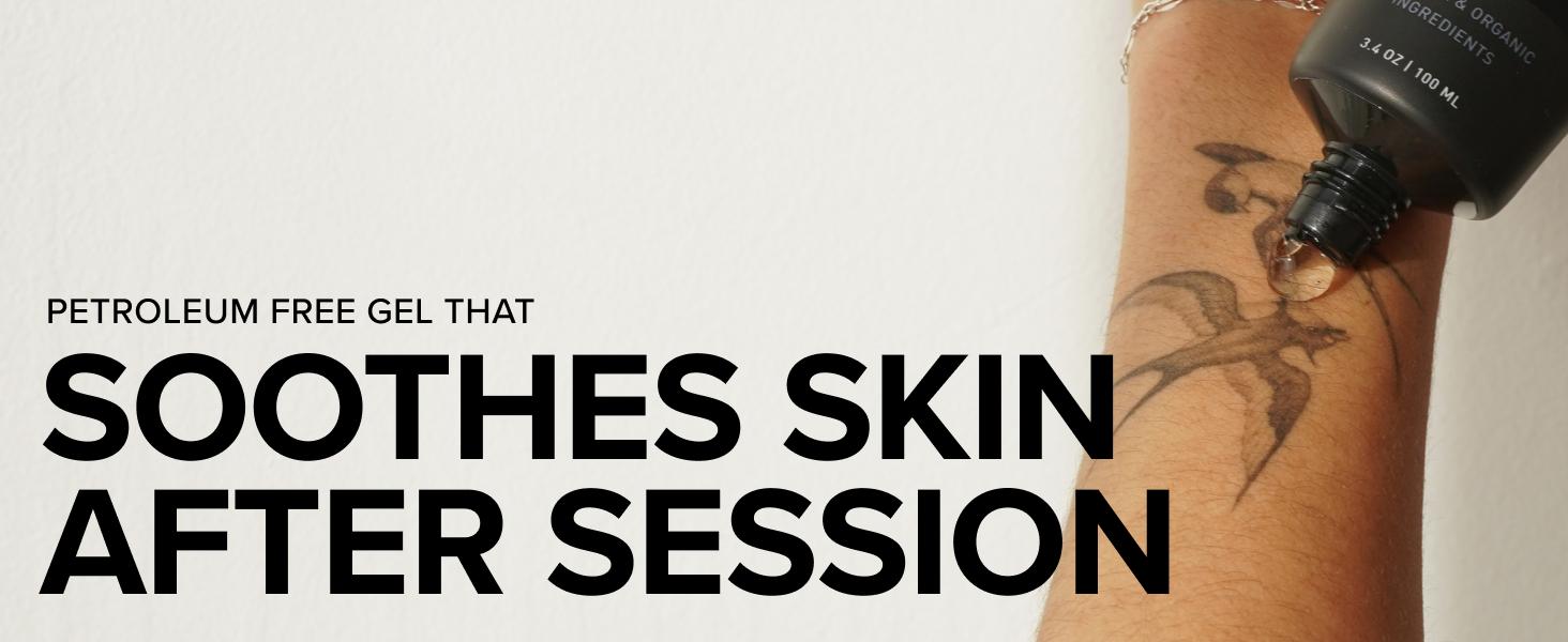 Mad Rabbit Tattoo Aftercare Soothing Gel & Moisturizer As Seen on Shark Tank - Premium Tattoo Supplies for New Tattoo Care, Anti-Itch - Tattoo Care Gel Made with Clean Ingredients