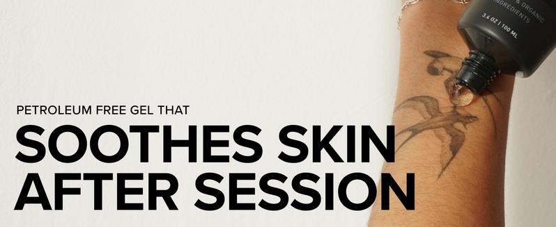 Mad Rabbit Tattoo Aftercare Soothing Gel & Moisturizer As Seen on Shark Tank - Premium Tattoo Supplies for New Tattoo Care, Anti-Itch - Tattoo Care Gel Made with Clean Ingredients