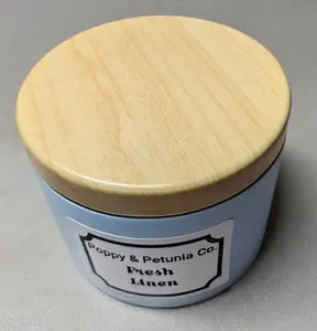 Fresh Linen Scented Candle 4oz