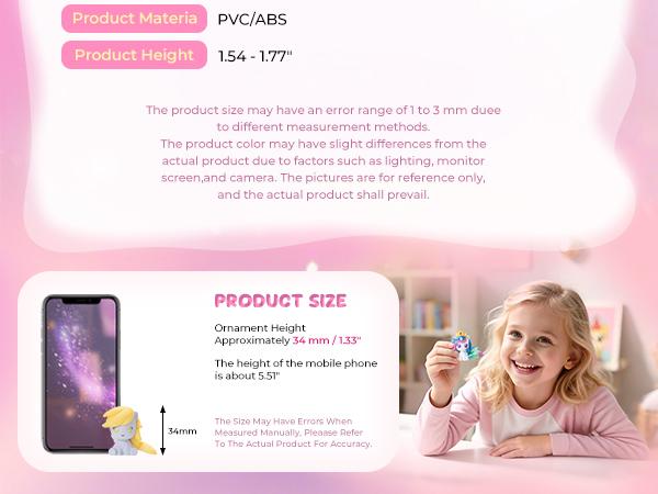 My Little Pony Friendship is Magic Blind Box - Cute Peripheral Ornaments, Room Decorations, Perfect Birthday Gifts for Friends