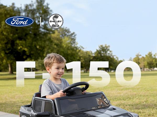 Hikiddo Kids Ride on Car Licensed Ford-Shelby F-150 24V Electric Car Toys for Kids Toddlers w Remote 400W Motor with Bluetooth Music Player Storage Trunk & Three Point Safety Belt Hikiddo Kids Ride on Car Licensed Ford-Shelby F-150 24V Electric Car Toys for Kids Toddlers w Remote 400W Motor with Bluetooth Music Player Storage Trunk & Three Point Safety Belt