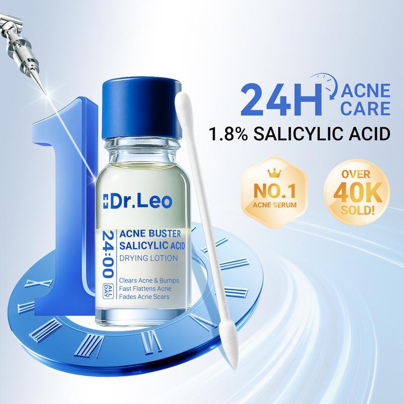 Dr.Leo 24H Acne & Pimple Treatment Drying Lotion | Salicylic Acid + Sulfur + Niacinamide | Viral Product | Inflammation Relief, Post-Blemish Care & High Pressure Pimple Relief #TikTokShopHolidayHaul