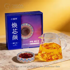 2.0 Saffron Heart Tea 1g/carton Hand Picked Saffron From High Altitude Natural Pollution-free Artificial Picking