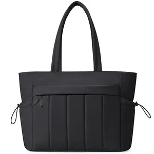 Viral Puffy Tote Bag for Women – Lightweight, Spacious & Multi-Compartment Shoulder Bag for Travel, Work, Gym & Everyday Use,summerwins