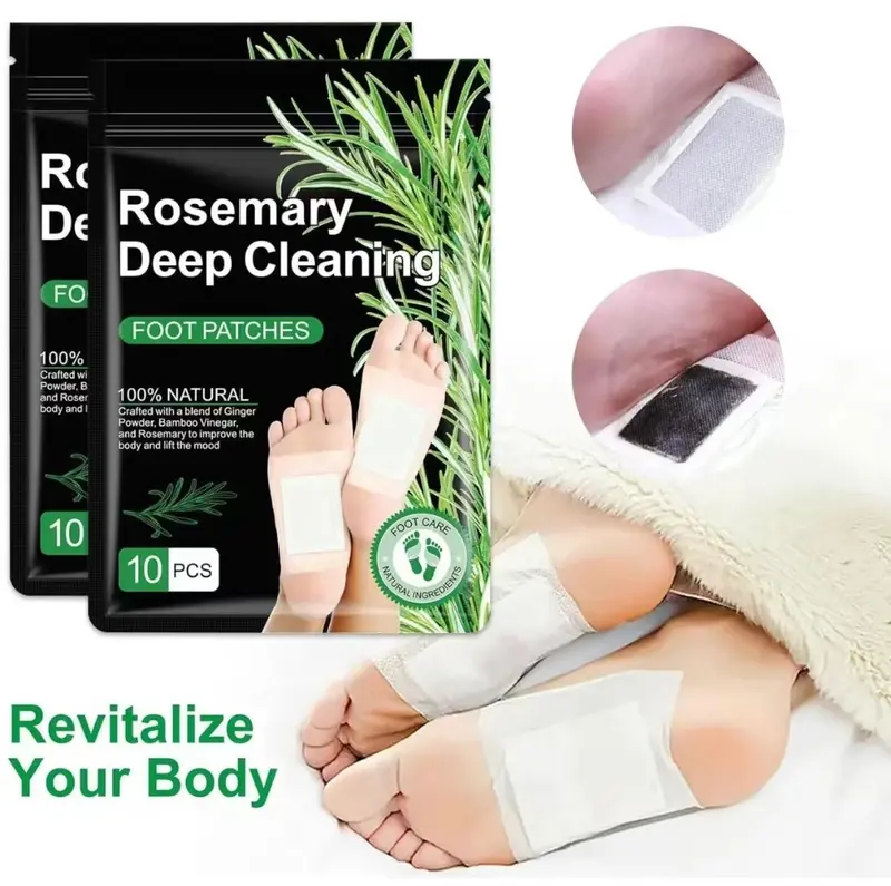 Foot Detox Patches for Stress Relief, Toxin Remova&Better Sleep Natural Deep Cleansing Pads Healthy Healthcare Solution Treatment