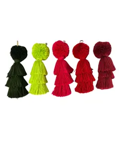 WAYUU POM POM TASSEL CHARM COLORS