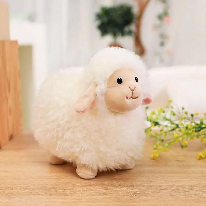 Wholesale 22cm-35cm Soft Dudu Sheep Cotton Plush Toys - Unisex XL Alpaca Stuffed Dolls, Baby Kids' Gift, Animals & Nature Themed House Decoration
