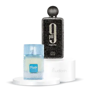 9 PM Night Out + Riiffs Freeze | Unisex Fragrance | 100 ML | Eau De Parfum | Citrus - Fresh - Spicy - Green