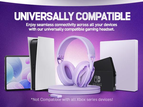 Picun G1 Wireless Gaming Headset, 2.4GHz Wireless/Bluetooth 5.4, Detachable Noise-Canceling Microphone, Lightweight Gaming Headset for PS4, PS5, PC, and Mobile Phones