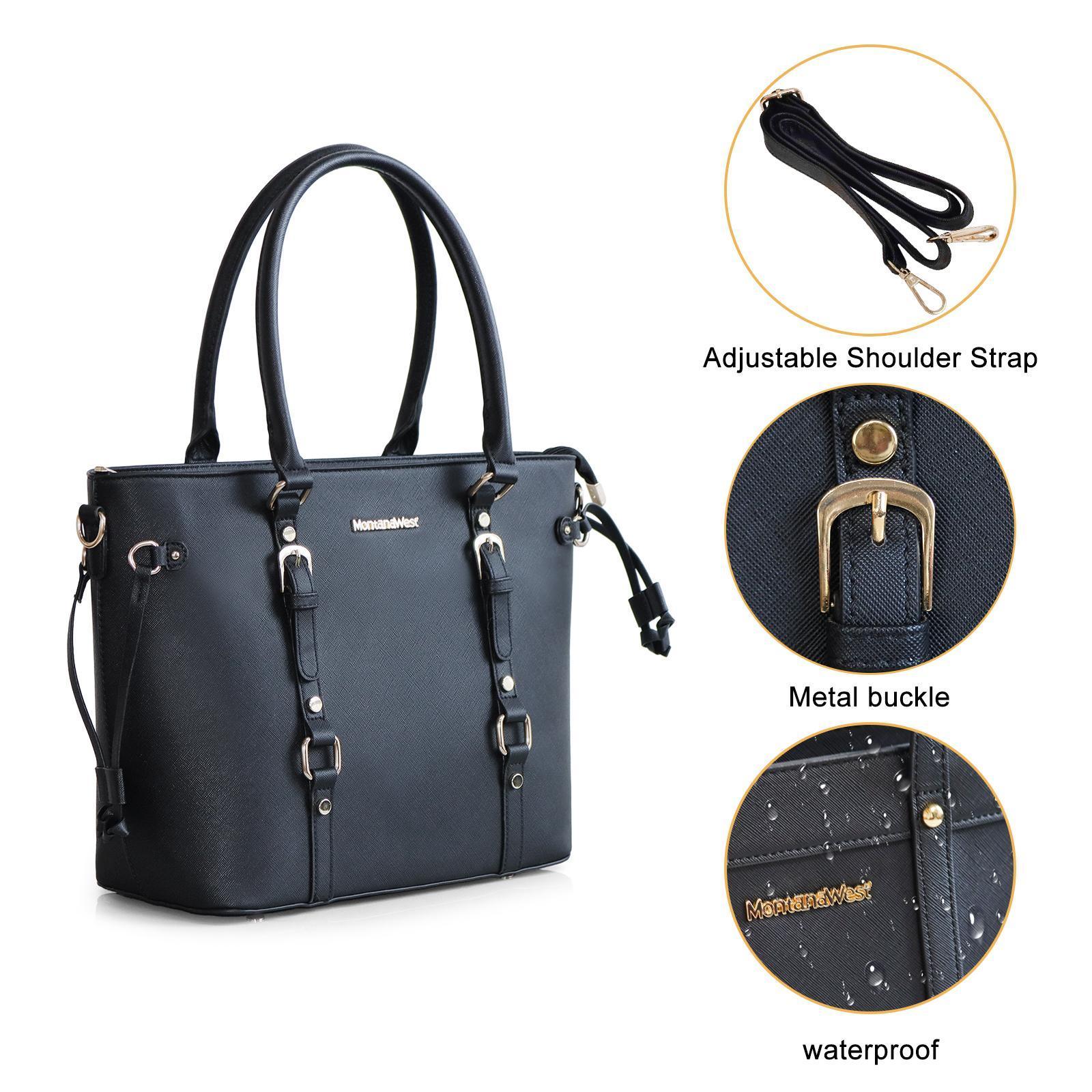 Montana West 3PCS Purses for Women Tote Bag and Wallet Set Shoulder Satchel Handbags